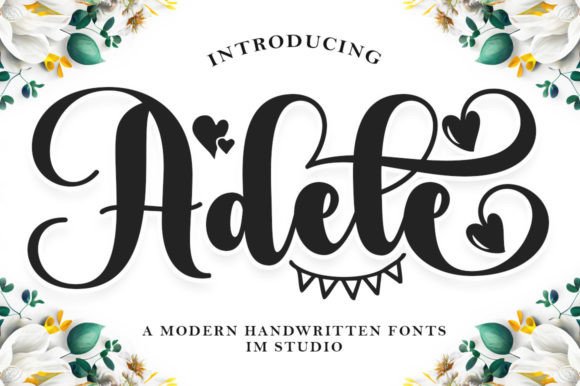 Adele: The Premium Script Font for High-Impact Campaigns