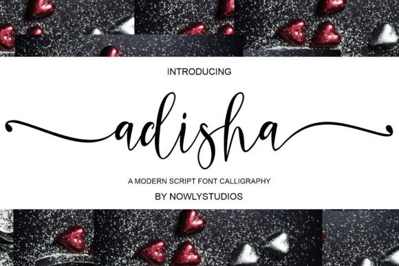 Adisha Typeface: The Creative Font for Smoother Campaign Visuals
