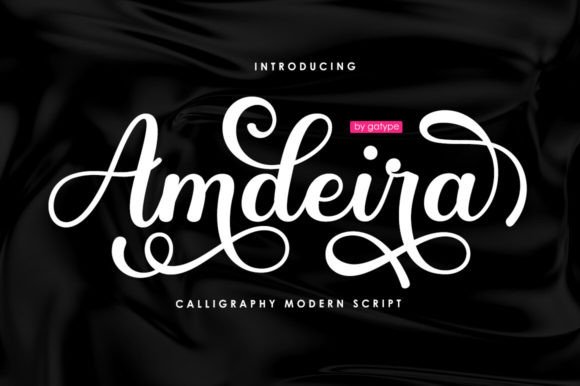 Amdeira: The Bold Script Typeface for Modern Web Design