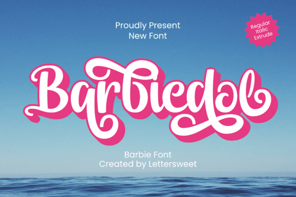 Barbiedol: The Script Amp Typeface That Elevates Campaign Visuals