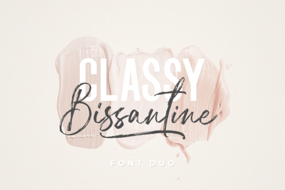 Classy Bissantine Duo: A Modern Typeface for Editorial Design