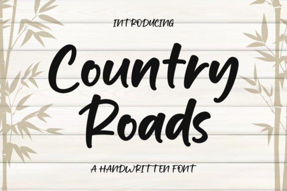 Country Roads: The Perfect Handwritten Font for Crafters and Sellers