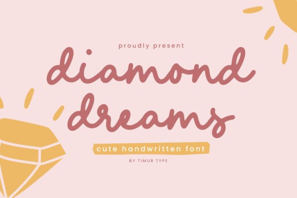 Diamond Dreams: The Handwritten Typeface That Elevates Campaign Visuals