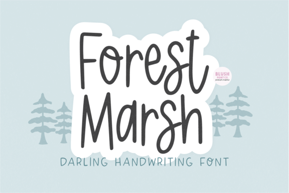 Forest Marsh: The Handwritten Font for Authentic Branding