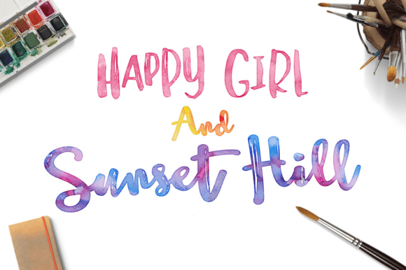 Happy Girl: The Perfect Script Font for Authentic Brand Identity