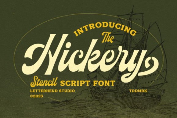 Hickery: The Vintage Script Font for Handmade Branding