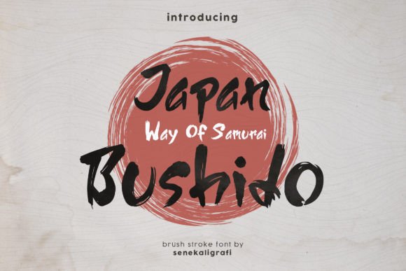 Japan Bushido: A Handwritten Typeface for Editorial Design