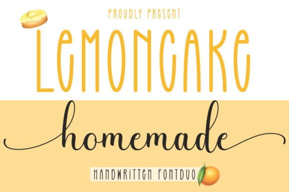 Lemoncake Homemade Duo: The Creative Typeface for Scroll-Stopping Campaigns