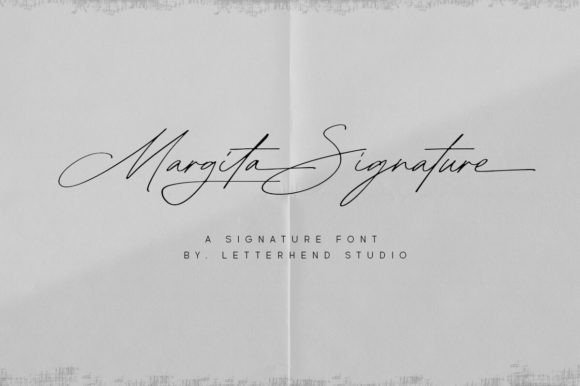 Margita Signature: The Handwritten Typeface for Authentic Craft Brands