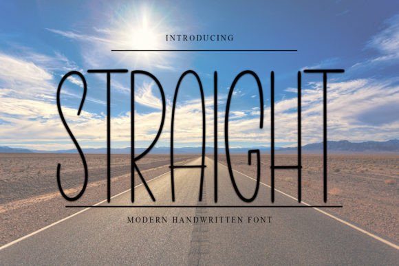 Why Straight Font Elevates Editorial Design and Brand Identity